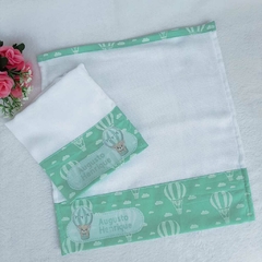 Kit Fraldinhas Personalizadas Ursinhos - Mimos na Caixa