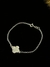 Pulseira Infantil Trevo Resinado Branco