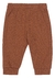 CONJUNTO MENINO CASACO E CALÇA EM MALHA WAFFLE CARAMELO - ALEKIDS - loja online