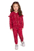 CONJUNTO INFANTIL DE INVERNO MENINA ROUGE COM JOANINHA - MARLAN - comprar online
