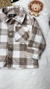 CAMISA MENINO MANGA LONGA MICROSOFT ESTAMPADO MARROM - ALEKIDS - loja online