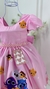 VESTIDO BOLOFOFOS ROSA - YSA KIDS - Loja Art'Liz