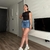 MINI SHORT - SKORT BLUE