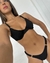 BIKINI ARO TEXTURADA NEGRA