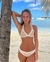 BIKINI CATHERINE NUDE CON BLANCO - comprar online