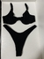 BIKINI ANISSA TEXTURADA NEGRA - comprar online