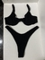 BIKINI ANISSA TEXTURADA NEGRA - Mimada