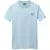 Camiseta suelta básica con estampado de corazón y cuello redondo de manga corta para hombre de talla grande - NATEROSKI