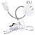Flexível Suporte de Lâmpada de Mesa E27 Tomada Base de Luz Gooseneck Clip-on Cabo, Interruptor de Alimentação para Casa, UE, Ficha EUA, 360 Graus - comprar online