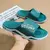 Chinelos antiderrapantes interiores e exteriores para homens e mulheres, moda de verão, sandálias esportivas, sandálias domésticas, sapatos para amantes de casais