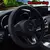 Couro artificial cobertura de volante, carro sem anel interno, tridimensional, em relevo, 14,5-15 polegadas, autopeças, 1pc - loja online