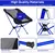 Cadeira dobrável portátil ultraleve, destacável, leve, assento prolongado, pesca, camping, casa, churrasco, jardim, caminhadas