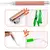 Bebê orelha mais limpa colher led flash luz orelha cera curette picker visual crianças earpick eer cera escavação removedor orelha nariz novela pinça