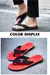 Chinelos antiderrapantes casuais masculinos, sandálias de praia, sapatos de verão, chinelos de alta qualidade, novo