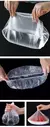 Imagem do Envoltório plástico descartável reutilizável da tampa do alimento, Tampas elásticas duráveis para tigelas, Tampas elásticas para cozinha, Saco Saver