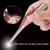 Bebê orelha mais limpa colher led flash luz orelha cera curette picker visual crianças earpick eer cera escavação removedor orelha nariz novela pinça