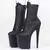 Jialuowei ins estilo 20cm extremo salto alto plataforma botas rendas até sexy pólo dança tornozelo botas lado zip 5-12 - RDSsilva