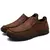 Homens Sapatos Casuais Respirável Sapatos Mocassins Sapatilhas 2021 Nova Moda Confortável Apartamento Handmade Retro Mocassins Sapatos Masculinos Sapatos de Lazer - loja online