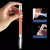 Bebê orelha mais limpa colher led flash luz orelha cera curette picker visual crianças earpick eer cera escavação removedor orelha nariz novela pinça