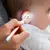 Bebê orelha mais limpa colher led flash luz orelha cera curette picker visual crianças earpick eer cera escavação removedor orelha nariz novela pinça - RDSsilva