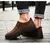Imagem do Homens Sapatos Casuais Respirável Sapatos Mocassins Sapatilhas 2021 Nova Moda Confortável Apartamento Handmade Retro Mocassins Sapatos Masculinos Sapatos de Lazer