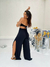 Calça Pantalona Fenda Lisa (2373) na internet