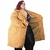 Casaco feminino teddy sherpa longo gola aberta e ziper bolsos laterais pelucia p - comprar online