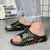 Chinelos masculinos de massagem suave, sandálias interiores e exteriores, sapatos de praia casuais, chinelos, slides de verão, novos - RDSsilva