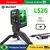 nivel a laser profissional L6,Laser nivel do nível L52R L62 360 do laser das linhas de mileseey 2 com bateria e tripé