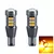 2 pçs super brilhante w16w t15 921 lâmpadas led canbus luz do carro de alta potência 30smd nenhum erro para cauda lâmpada sinal reserva luzes na internet
