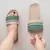 Chinelos femininos de verão antiderrapantes para casa, sapatos leves, chinelos de linho para ambientes internos, sapatos macios - loja online