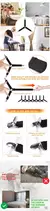 Ajustável Bed Sheet Grippers, Belt Fastener, Clips, Capa de colchão, Cobertores, Quilt Holder, Gadgets Organizador, 4pcs por conjunto - RDSsilva