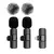Microfone portátil sem fio Lavalier, Redução de Ruído Mic, Mini Mic para iPhone, Android, Áudio, Gravação de Vídeo, Transmissão ao Vivo - loja online