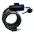Bloqueio de corrente de motocicleta resistente, Metal Anti-Theft Bike Lock, 2 chaves para máxima segurança, reforço de bicicleta, 90cm