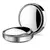 Round Frame Convex Blind Spot Mirror, espelho retrovisor claro ajustável, grande angular, condução de segurança, acessórios do carro, 360 graus, 2pcs