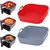 Reutilizável Silicone Airfryer Pan Liner, Air Fritadores Acessórios, Bandeja De Cozimento De Forno, Pizza, Cesta De Frango Frito, 1Pc - RDSsilva