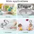 Folha Forma Dreno Sabão Titular Box, Ventosa Bandeja, Secagem Rack, Chuveiro Esponja Container, Cozinha e Banheiro Acessórios, 2PCs - RDSsilva