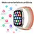 HAYLOU Watch RS5 Smartwatch 2.01'' AMOLED HD Display Bluetooth Chamada Desportiva Assistente de Voz Açúcar no Sangue Smartwatch SOS Impermeável Braceletes Duplas - loja online