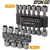 STONEGO-Bicos de manga sextavada, Nut Driver Bit Set, Ferramentas manuais, 5 pcs, 6 pcs, 8 pcs, 9 pcs, 14pcs