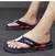 Alta qualidade moda masculina flip flops verão praia flip flops masculino casual respirável antiderrapante chinelos de praia verão ao ar livre