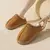 Chinelos macios e macios para mulheres, apartamentos femininos, sapatos de grife elegantes, calçados casuais tamanho grande, moda inverno, casa - comprar online