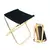 Alumínio Alloy Folding Chair com Bag, Outdoor Camping Chair, Pesca Seat, Golden Stool - loja online