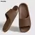 Chinelos de nuvem de plataforma grossa para homens e mulheres, Eva Soft Slides, chinelos de praia, sapatos antiderrapantes, banheiro, casa, verão - loja online