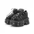 Sapatos de plataforma com cadarço estilo punk para mulheres, botas de tornozelo, tênis rock, decoração de metal, altura 6cm, novo