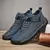 Bota de couro respirável artesanal masculina, tênis design ao ar livre, sapatos casuais, novo, 2024 - loja online
