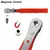 Ângulo direito Ratchet Chave De Fenda, Soquete Porca Set, Metric Screw Driver Bit, 1/4 Hexagon Handle, Drive Torx Slot, Ferramenta De Mão 90 na internet