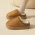 Imagem do Chinelos macios e macios para mulheres, apartamentos femininos, sapatos de grife elegantes, calçados casuais tamanho grande, moda inverno, casa
