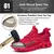 Sapatos de segurança com biqueira de aço para homens e mulheres, tênis leves de trabalho à prova de punção, botas de segurança unissex para construção - comprar online
