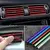 Decorativa U Shape Moulding Trim para carro, ar condicionado, Tiras de decoração, Car Door Edge, protetor de canto, Styling, 20cm, 10pcs