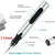 USB sem fio Rotary Tool Kit Woodworking Gravura Caneta DIY Para Jóias De Metal De Vidro Mini Broca Sem Fio - comprar online